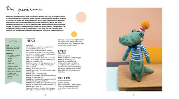 animal friends of pica pau gather all 20 colorful amigurumi animal