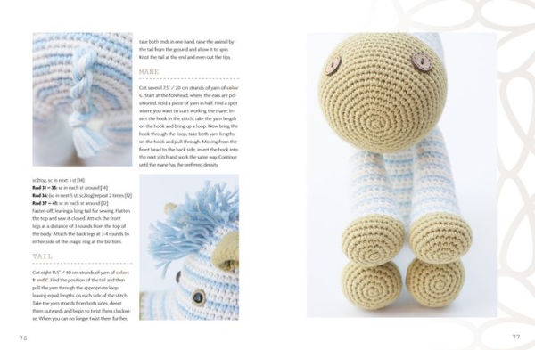 Cuddly Amigurumi Toys, 15 amigurumi designs by Mari-Liis Lille