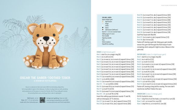 Dinosaurs, Mammoths and More Prehistoric Amigurumi: Unearth 14 Awesome Designs