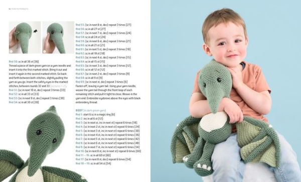 Dinosaurs, Mammoths and More Prehistoric Amigurumi: Unearth 14 Awesome Designs