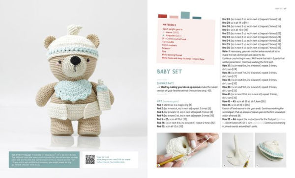 Dress-Up Amigurumi: Make 4 Huggable Characters with 25 Outfits