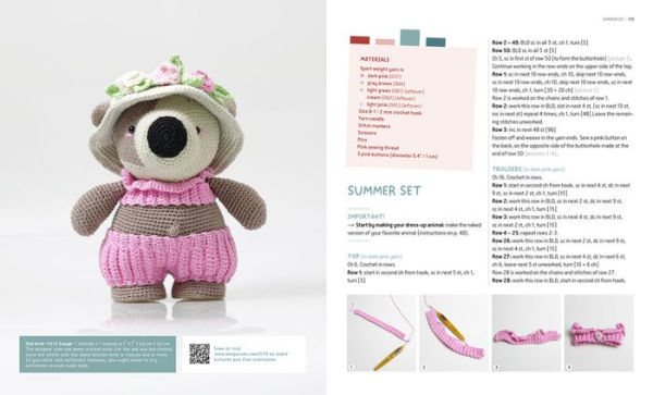 Dress-Up Amigurumi: Make 4 Huggable Characters with 25 Outfits