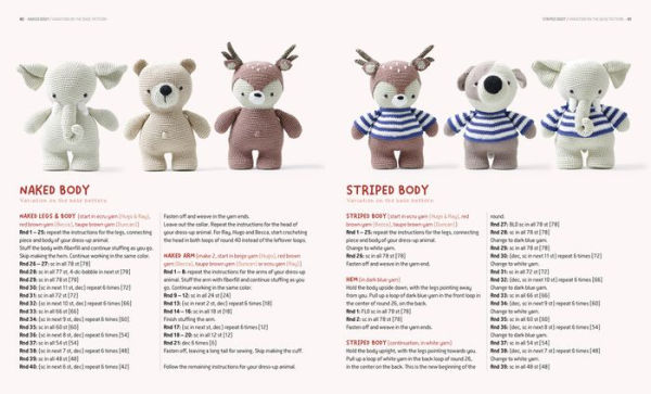 Dress-Up Amigurumi: Make 4 Huggable Characters with 25 Outfits