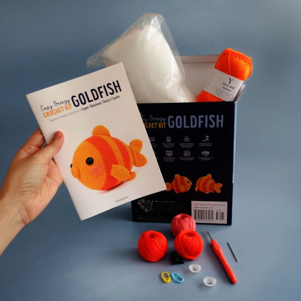 Easy Breezy Crochet Kit Goldfish