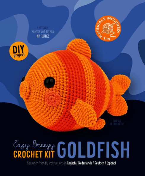 Easy Breezy Crochet Kit Goldfish