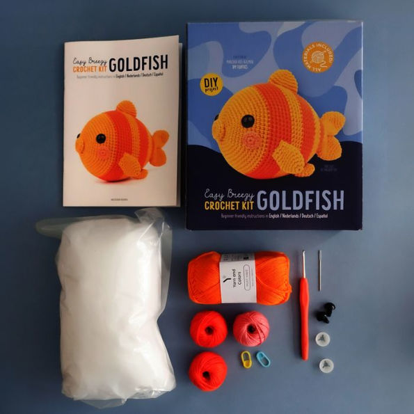Easy Breezy Crochet Kit Goldfish