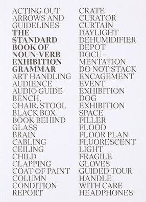 The Standard Book of Noun-Verb Exhibition Grammar