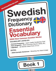 Title: Swedish Frequency Dictionary - Essential Vocabulary: 2500 Most Common Swedish Words, Author: Mostusedwords