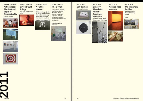 Artist-Run Democracy: Sustaining a Model: 15 Years of 126 Gallery