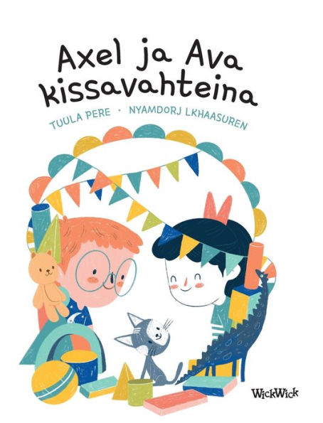 Axel ja Ava kissavahteina: Finnish Edition of and as Cat Sitters