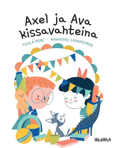 Axel ja Ava kissavahteina: Finnish Edition of and as Cat Sitters