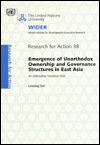 Title: Emergence of Unorthodox Ownership and Governance Structures in East Asia: An Alternative Transition Path, Author: Lai-Hsiang Sun