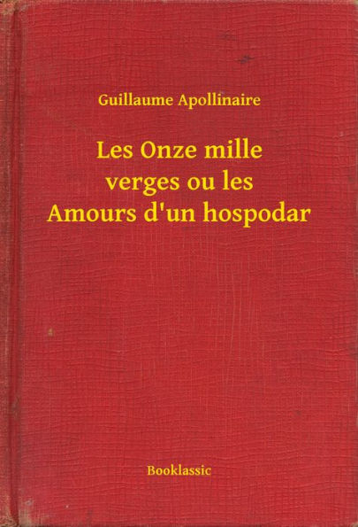 Les Onze mille verges ou les Amours d'un hospodar