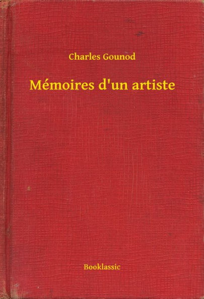 Mémoires d'un artiste