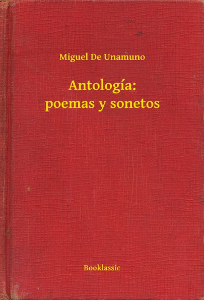 Antología: poemas y sonetos