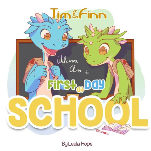 First Day of School: Tim and Finn The Dragon Twins