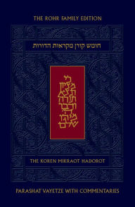 Title: Koren Mikraot HaDorot, V7: Vayetze, Author: Jonathan Sacks