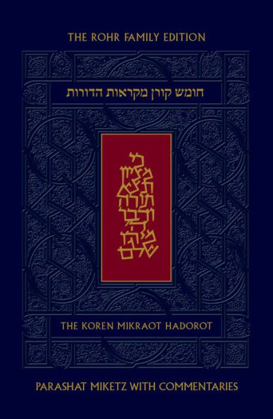 Koren Mikraot HaDorot, V10: Miketz