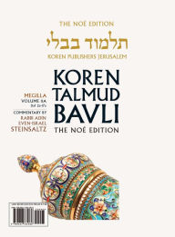 Title: Koren Talmud Bavli V10a: Ta'anit, Daf 2a-18b, Noe' Color PB, H/E, Author: Adin Steinsaltz