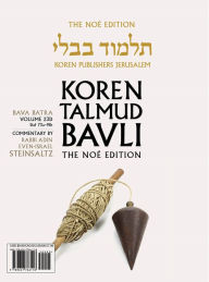 Title: Koren Talmud Bavli V23d: Bava Batra, Daf 73a-91b, Noé Color PB, H/E, Author: Adin Steinsaltz