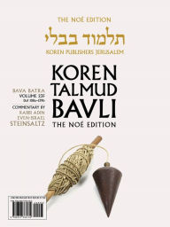 Title: Koren Talmud Bavli V23f: Bava Batra, Daf 108a-139b, Noé Color PB, H/E, Author: Adin Steinsaltz