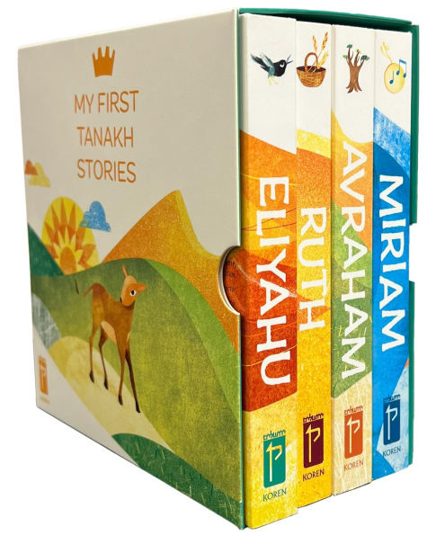 My First Tanakh Stories Set (4V): Avraham, Miriam, Eliyahu, Ruth