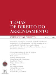 Title: Cadernos O Direito n.º 7 - Temas de Direito do Arrendamento, Author: Jorge Miranda