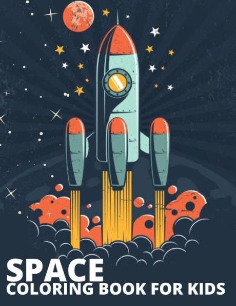 Space Coloring Book for kids