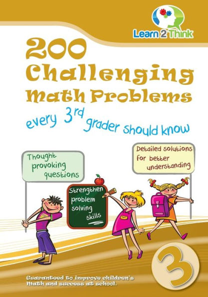 200 Challenging Math Problems every 3rd grader should know