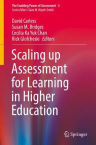 Title: Scaling up Assessment for Learning in Higher Education, Author: David Carless