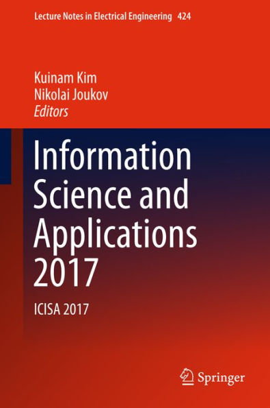 Information Science and Applications 2017: ICISA 2017