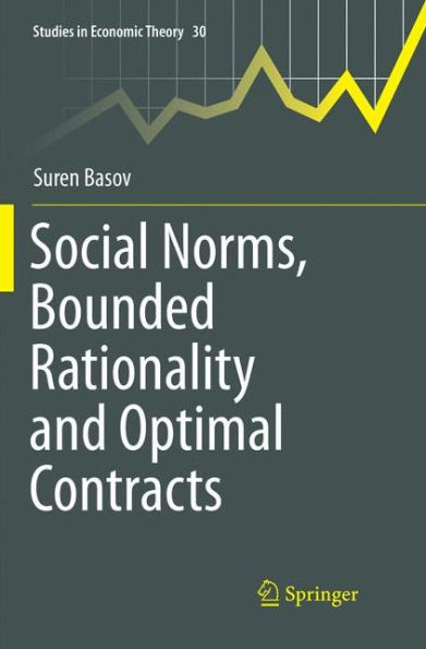 Social Norms, Bounded Rationality and Optimal Contracts