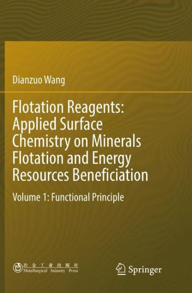 Flotation Reagents: Applied Surface Chemistry on Minerals Flotation and Energy Resources Beneficiation: Volume 1: Functional Principle