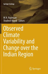 Title: Observed Climate Variability and Change over the Indian Region, Author: M. N. Rajeevan