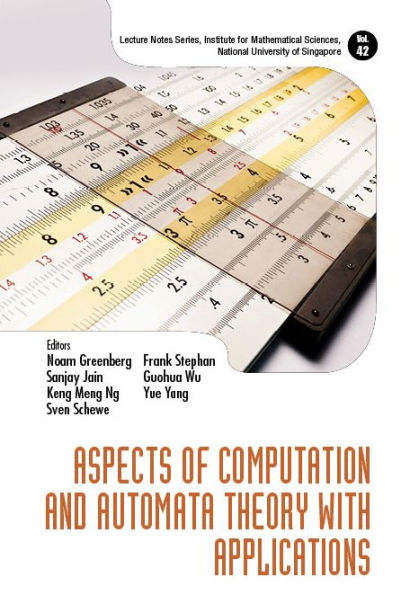 Aspects Of Computation And Automata Theory With Applications