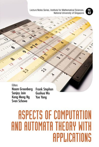 ASPECTS OF COMPUTATION AND AUTOMATA THEORY WITH APPLICATIONS