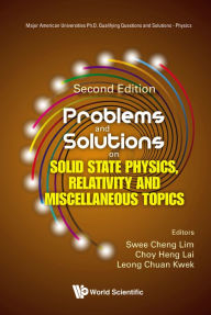 Title: PROB & SOLN SOLID STATE..(2ND ED), Author: Swee Cheng Lim
