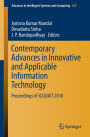 Contemporary Advances in Innovative and Applicable Information Technology: Proceedings of ICCAIAIT 2018