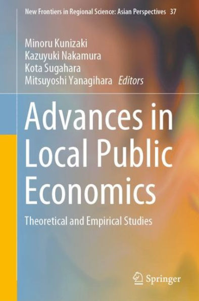 Advances in Local Public Economics: Theoretical and Empirical Studies