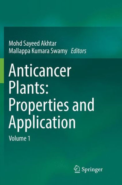 Anticancer plants: Properties and Application: Volume 1