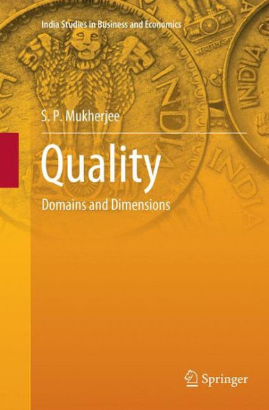 Quality: Domains and Dimensions
