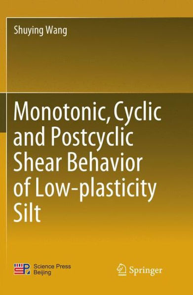 Monotonic, Cyclic and Postcyclic Shear Behavior of Low-plasticity Silt