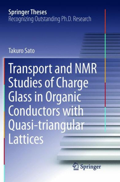 Transport and NMR Studies of Charge Glass in Organic Conductors with Quasi-triangular Lattices