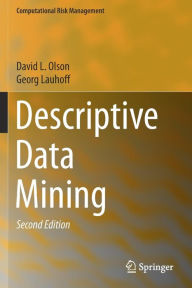 Title: Descriptive Data Mining, Author: David L Olson