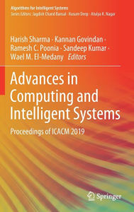 Title: Advances in Computing and Intelligent Systems: Proceedings of ICACM 2019, Author: Harish Sharma