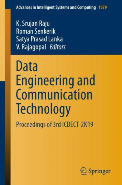 Data Engineering and Communication Technology: Proceedings of 3rd ICDECT-2K19