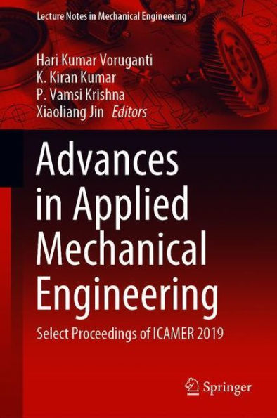 Advances in Applied Mechanical Engineering: Select Proceedings of ICAMER 2019