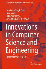 Title: Innovations in Computer Science and Engineering: Proceedings of 7th ICICSE, Author: Harvinder Singh Saini