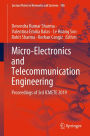 Micro-Electronics and Telecommunication Engineering: Proceedings of 3rd ICMETE 2019