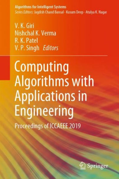 Computing Algorithms with Applications in Engineering: Proceedings of ICCAEEE 2019